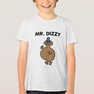 Herr Dizzy   Klassische Pose Tri-Blend Shirt