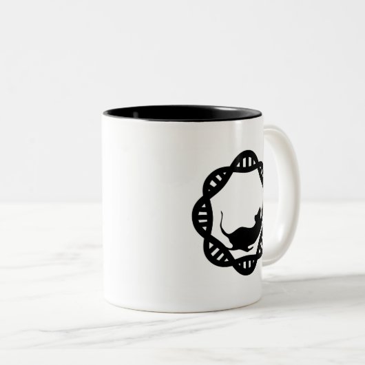 Herr DNA Zweifarbige Tasse (VorderseiteRechts)