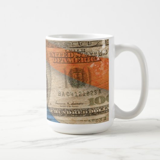 Herr Dollaryan Mug Kaffeetasse (Rechts)
