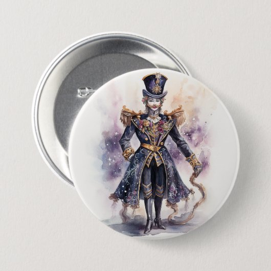 Herr Drosselmeyer the Toymaker Button (Vorne & Hinten)