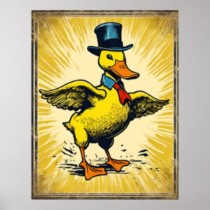 Herr Duck - Archival Art Print Poster