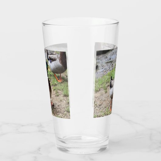 Herr Duck Glas (Rechts)