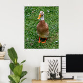 Herr Duck Poster (Heimbüro)