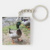 Herr Duck Schlüsselanhänger (Rückseite)