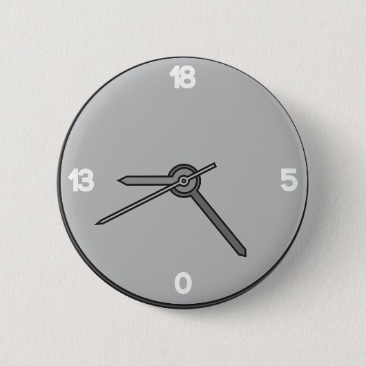 Herr E Clock Button (Vorderseite)