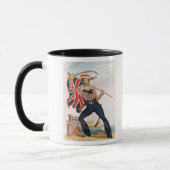 Herr E.F. Saville als 'Gewerkschafts-Jack Tasse (Links)