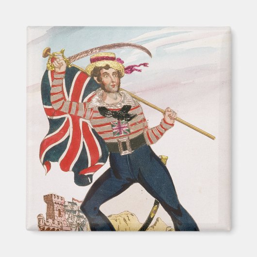 Herr E.F. Saville als "Union Jack Magnet (Vorne)