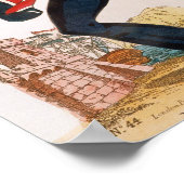 Herr E.F. Saville als "Union Jack Poster (Ecke)