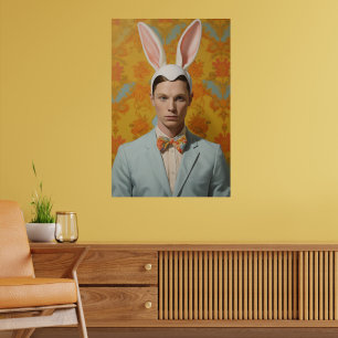 Herr Easter Bunny Poster