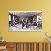 Herr Edison , Der herausragende Elektriker Leinwanddruck (Insitu (Wohnzimmer))