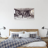 Herr Edison , Der herausragende Elektriker Leinwanddruck (Insitu (Schlafzimmer))