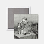 Herr Edisons neuer Tonträger Magnet (Vorderseite/Rückseite)