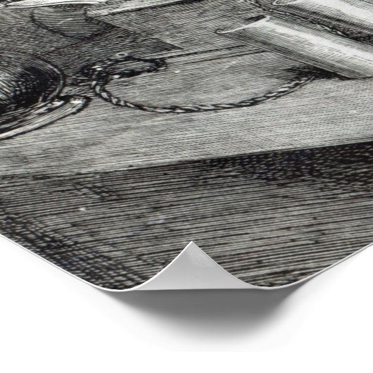 Herr Edisons neuer Tonträger Poster (Ecke)