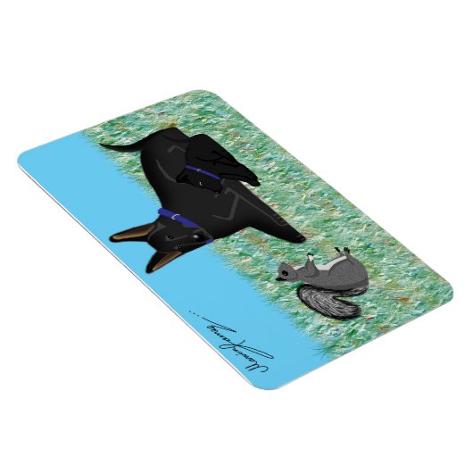 Herr Eichhörnchen - Eile Magnet (Rechte Seite)