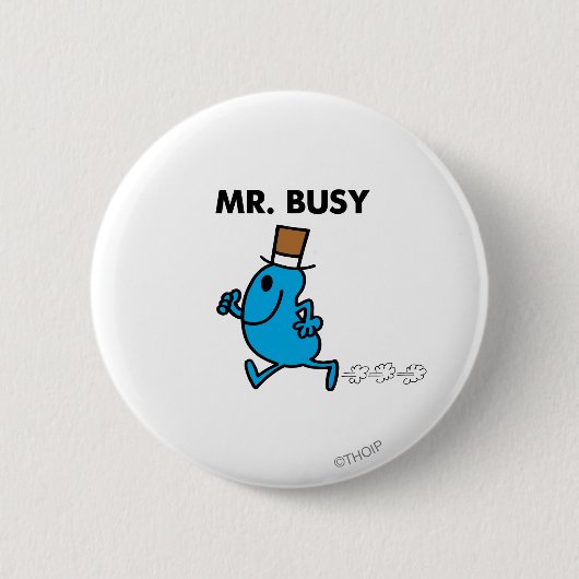 Herr Eilig Lauft Schnell Button (Vorderseite)
