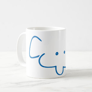 Herr Elephant Kaffeetasse