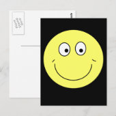 Herr Emoticon Postkarte (Vorne/Hinten)
