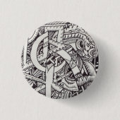 Herr Emptyful (Detail) Button (Vorderseite)