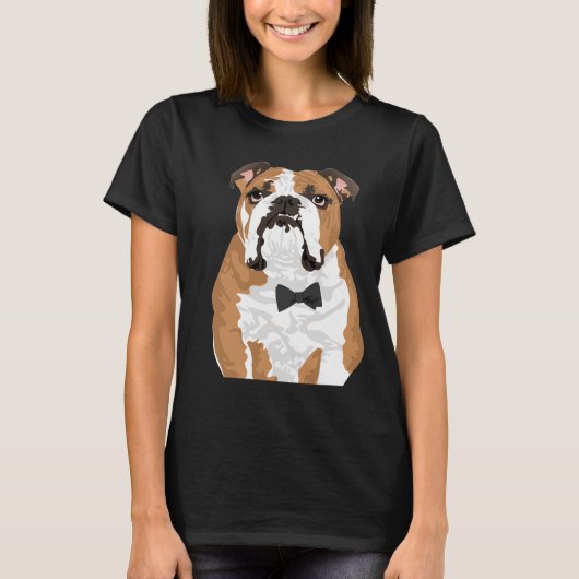 Herr-englischer Bulldoggen-T - Shirt für (Vorderseite)