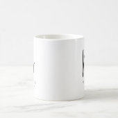 Herr Established Custom Coffee Mug Kaffeetasse (Mittel)