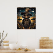 Herr Eule Poster (Küche)