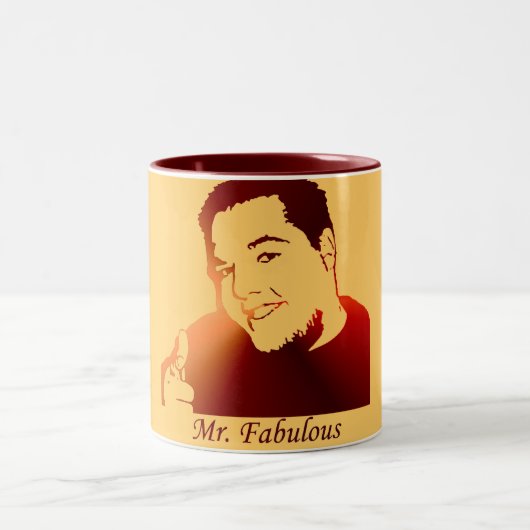 Herr Fabulous Zweifarbige Tasse (Mittel)