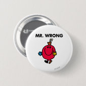 Herr Falsch Klassiker Button (Vorne & Hinten)