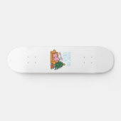 Herr Faul auf dem Sofa Skateboard (Horizontal)
