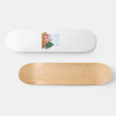 Herr Faul auf dem Sofa Skateboard (Horizontal)