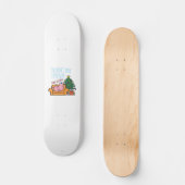 Herr Faul auf dem Sofa Skateboard (Vorderseite)