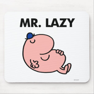 Herr Faul beim Dösen Mousepad