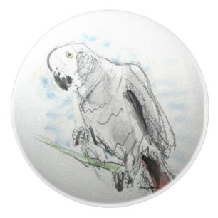 Herr Feathers Keramikknauf