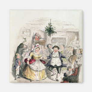 Herr Fezziwigs Ball, von 'einem Weihnachten Carol Magnet