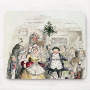 Herr Fezziwigs Ball, von 'einem Weihnachten Carol Mousepad