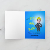 Herr Fireman Karte (Innenseite)