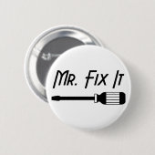 Herr Fix It Button (Vorne & Hinten)
