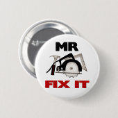 Herr Fix It Button (Vorne & Hinten)