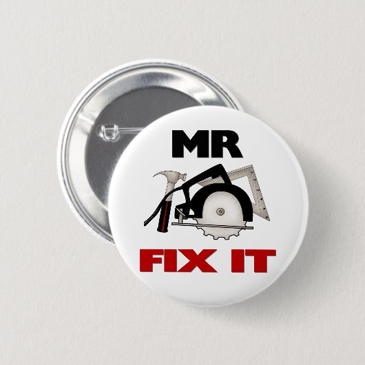 Herr Fix It Button (Vorne & Hinten)