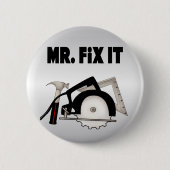 Herr Fix It Button (Vorderseite)