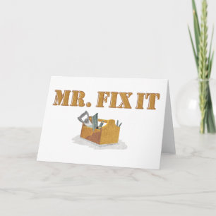 Herr Fix-It Card Karte