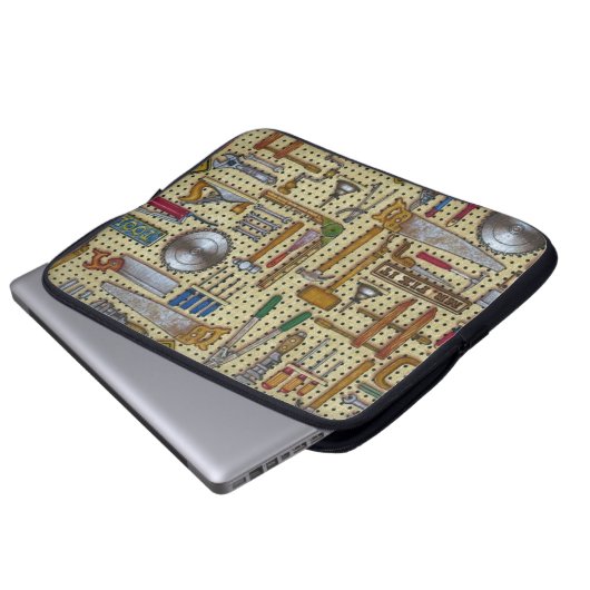 Herr Fix It Handyman Laptop Sleeve (Vorne Knopf)