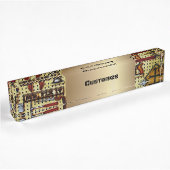 Herr Fix It Handyman Tools Namensplakette