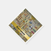 Herr Fix It Handyman Tools Napkins Serviette (Ecke)