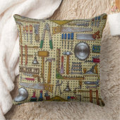 Herr Fix It Handyman Tools Throw Kissen (Decke)