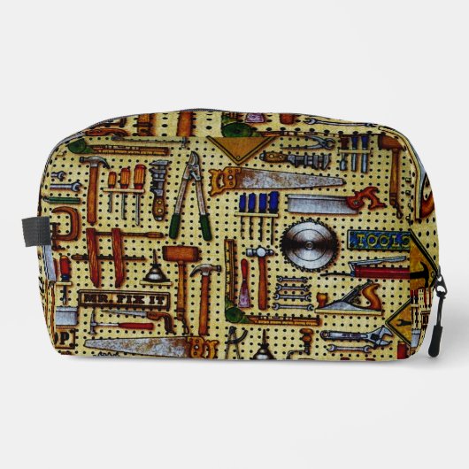 Herr Fix It Handyman Tools Waschbeutel (Vorderseite)