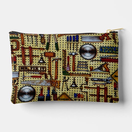 Herr Fix It Handyman Tools Zubehörtasche (Rückseite)