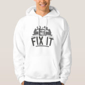 Herr Fix It Hoodie (Vorderseite)