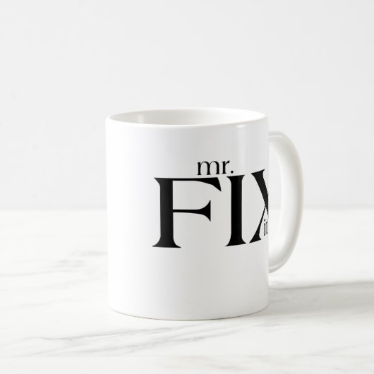 Herr Fix It Kaffeetasse (VorderseiteRechts)