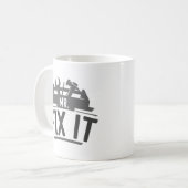 Herr Fix It Kaffeetasse (Vorderseite Links)