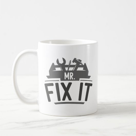 Herr Fix It Kaffeetasse (Links)